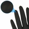 100Pcs Black Nitrile Disposable Gloves Medical Exam Latex Powder-Free Food Safe Textured Fingertips