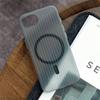 Для iPhone 17e Чехол Новый Жесткий Матовый Гофрированный Ледяной Туман Для MagSafe Магнитный Нескользящий Защитный Чехол Для iPhone 17e Корпус Бампер