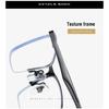 Anti-blue light glasses, small frame, business-style, plain lens, 5910 metal frame eyeglasses