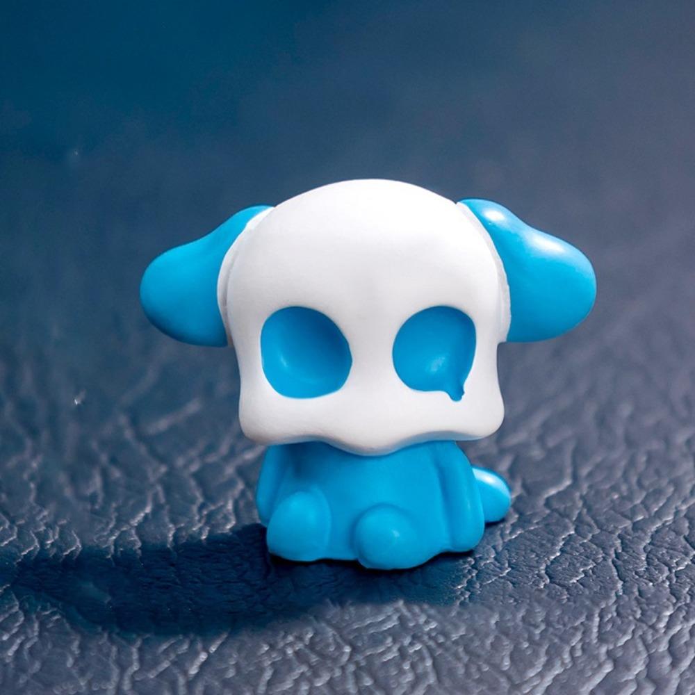 Witch Hat Mini Pumpkin Elf Resin Doll Candy Decorate Hallowmas Doll House Accessories Sitting Props Halloween Elf Miniatures