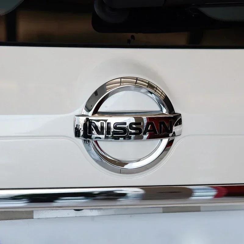 ABS для Nissan Новый Автомобиль Передний Задний Значок 3D Логотип Tiida Sentra Teana X Trail T30 T32 Almera Kicks Micra Qashqai J10 J11 Leaf Juke