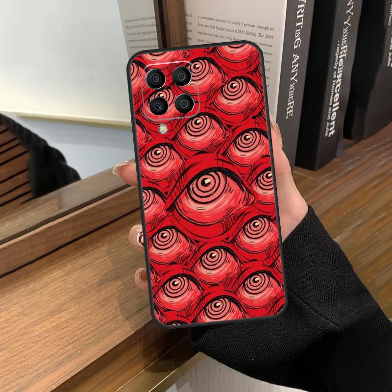 Чехол 'Страшное Лицо Глаза' для Samsung Galaxy M56 M06 M16 M36 M52 M32 M12 M54 M34 M14 M35 M55 M15 M11 M31 M13 M53