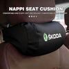 nzqdk0 Car Seat Headrest Memory Cotton Neck Pillow Auto Interior Accessories For Skoda Fabia Kamiq Superb Scala Enyaq-iV MK3 VisionS