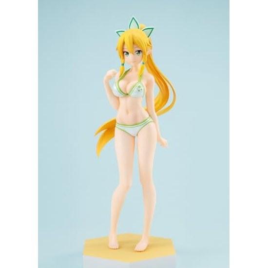 POP UP PARADE BEACH QUEENS Movie Sword Art Online Progressive Scherzo Dark Dusk Leafa Non-Scale Plastic Painted Finished Figure