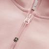 Li-Ning Однотонный кардиган с капюшоном, женский топ, светло-розовый AWDU970-8