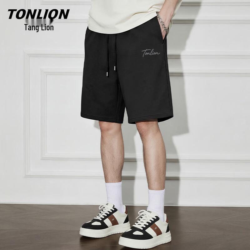 Мужские повседневные летние шорты TonLion из чистого хлопка