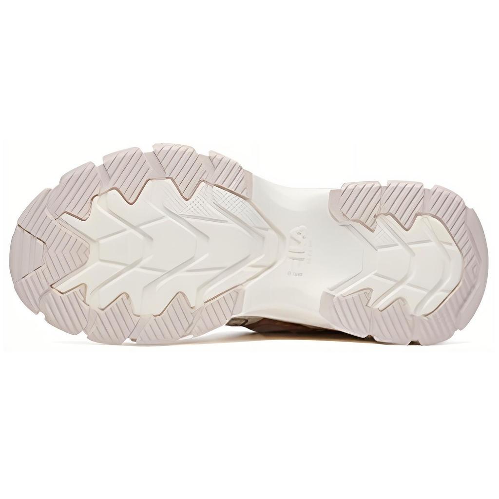 Fila Aurora Fabric Synthetic Leather TPU Leather Comfortable Versatile Durable Low-Top Casual Shoes Women Sneaker White Pink F12W231127FGL