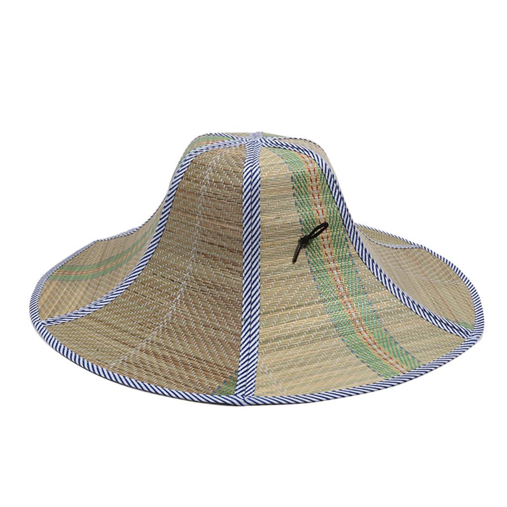 New Straw Hat Large Brim Foldable Soft Sun Hat Women Men Summer Beach Cap Fisherman's Cap Outdoors Fishing Sun Protection