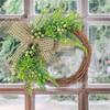 Spring Wreath Front Door Wreath Summer Fall Outdoor Front Door Interior Wall Or Window Decoration