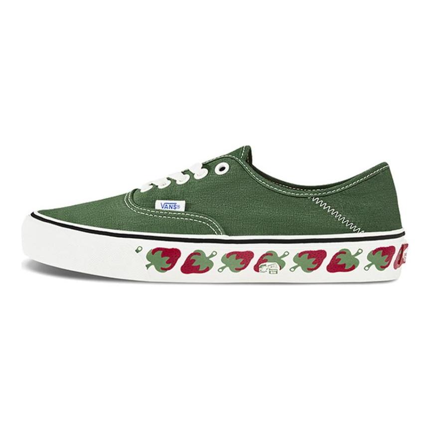 Vans Оригинальные Низкие Нескользящие Легкие Скейтбордические Кроссовки Унисекс Зеленые Vans VN0A3MU6VL9