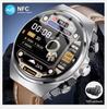 With NFC Functions 2 In 1 With Wireless Headset Smart Watch Bluetooth Call Waterproof Smartwatch Heart Rate Monitor Men Bracelet