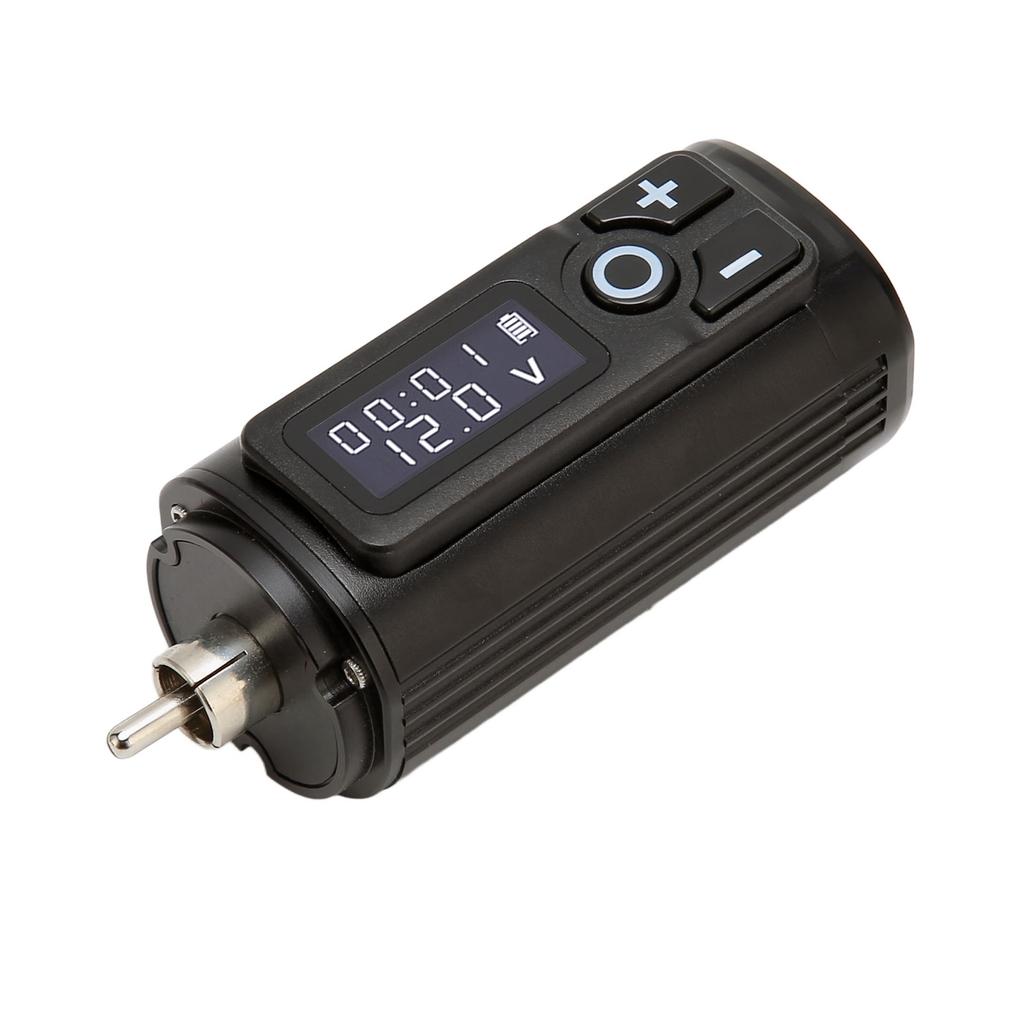 Tattoo Power Supply 1950mAh USB Charging Cordless RCA Interface Digital Display Tattoo Machine