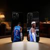 Баскетбольная звезда SGA S-Shai КРУТЫЙ Чехол Для Телефона Для iPhone17,16,15,14,13,12 Plus,Max Мягкий Силиконовый Черный Чехол