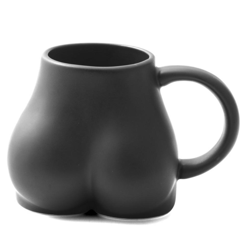 Porcelain Coffee Mug Butt Body Shape Tea Cup Gift Ceramic Mug  Household
