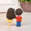 Guitar Craft Creative Cake Decoration Couple Figurines Resin Dolls Boy Girl Ornaments Miniature
