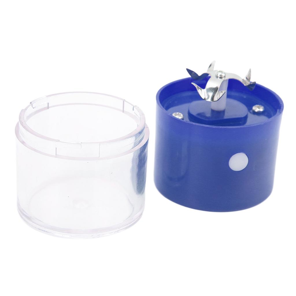 Электрическая мельница для специй с лезвием из нержавеющей стали, USB-перезаряжаемая портативная дробилка, измельчитель, крекер для