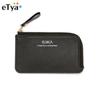 Men/Women Mini ID Card Holders Business Credit Card Holder PU Leather Slim Bank Card Case Organizer Wallet Zipper Purse Unisex