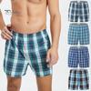 Men Elastic Cotton Loose Underpants Soft Stretchy Blended Panties