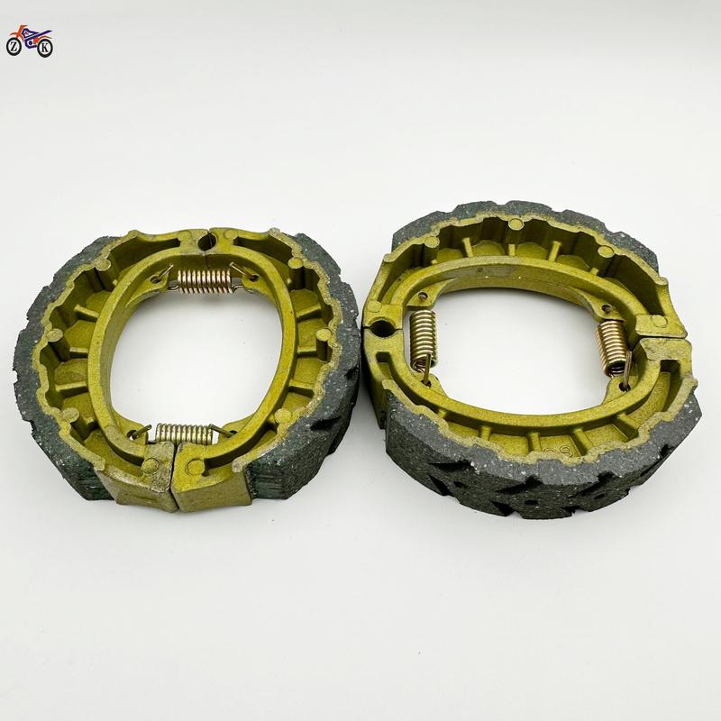 Yellow ceramic general motorcycle brake shoe brake electric motorcycle model for CG125 high quality modification