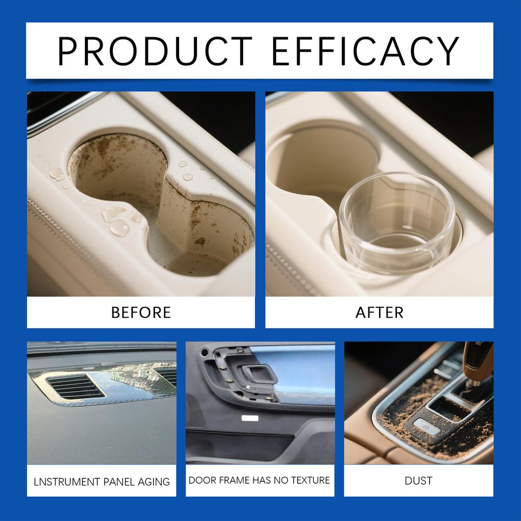 Спрей для очистки пены салона автомобиля Спрей для удаления пятен с пластика и резины автомобиля Возвращение к черному глянцу Очистка автомобиля Очищающий спрей для кожаного дивана