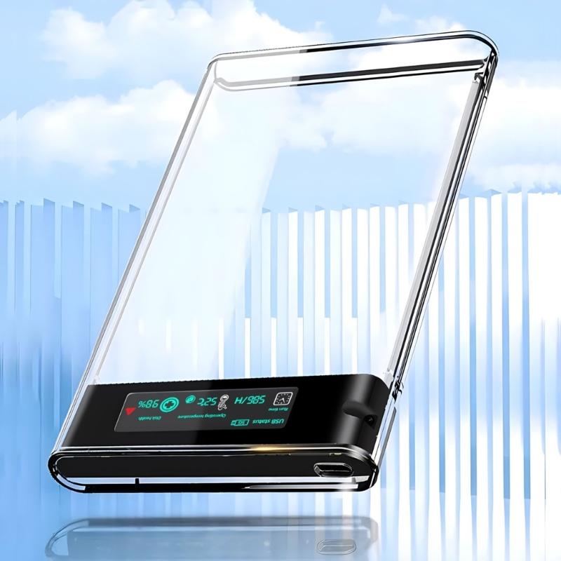 Прозрачный корпус для жесткого диска USB3.0 - SATA для 2,5-дюймового SSD