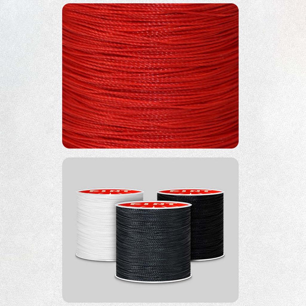 Вощёный шнур для рукоделия Вощёная нить Вощёная полиэстеровая нить 0,45/0,5/0,6 мм Швейная нить Шнур для изготовления ювелирных изделий, браслетов