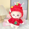 Модная Рождественская 20см Хлопковая Одежда Мультяшные DIY Игрушечные Аксессуары Милая Цветная Одежда Декор BJD