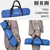 CAHAYA Set with Storage Lightweight Melodion for Elementary School Suitable for Tabletop and Standing Includes 2 Blue 32-Key Melodica, 7-Piece Bag,