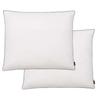 Pillow - vidaXL - 2 Pcs - Down and Feathers - 70 X 60 Cm - White
