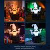 Inflatable Ghost Ice Bucket, Halloween Party Drink Tub, White Ghost Beverage Cooler for Decor, Outdoor Picnic Storage