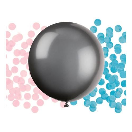 Unique Party Gender Reveal Latex Confetti Balloon Kit