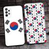 Чехол для телефона с корейским национальным флагом для Samsung Galaxy S20 S21 S22 S30 S7 S10 S8 S9 S6 Pro Plus Edge Ultra Fe, противоударный чехол