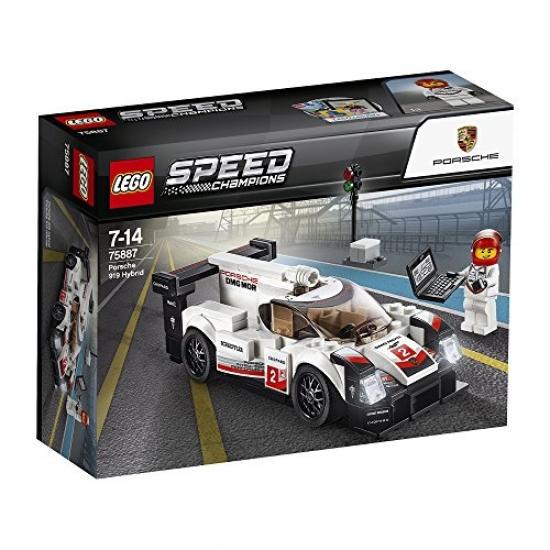 Lego - 75887 - чемпионы по скорости - конструктор - гибрид porsche 919