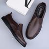 Мужские лоферы из натуральной кожи ручной работы, мужская повседневная обувь, деловые туфли, мокасины, люксовый бренд, мужская обувь для вождения
