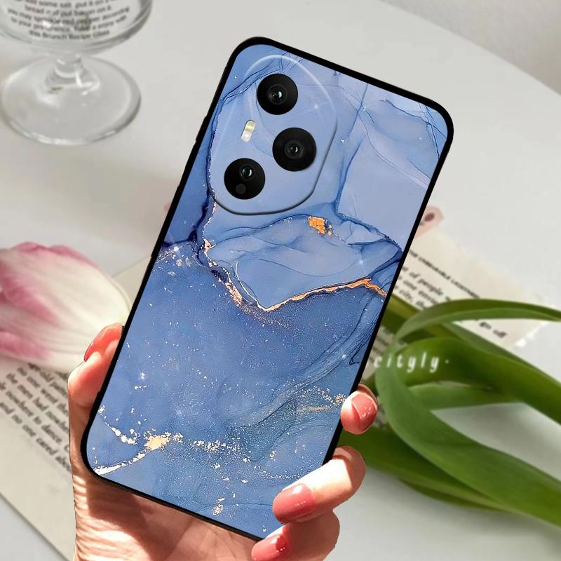 Чехол для Honor 400 Pro Fundas Роскошный Мягкий Силикон ТПУ Задняя Крышка Для Honor 400 Чехол для Телефона Полностью Защитный Корпус Бампер Honor400