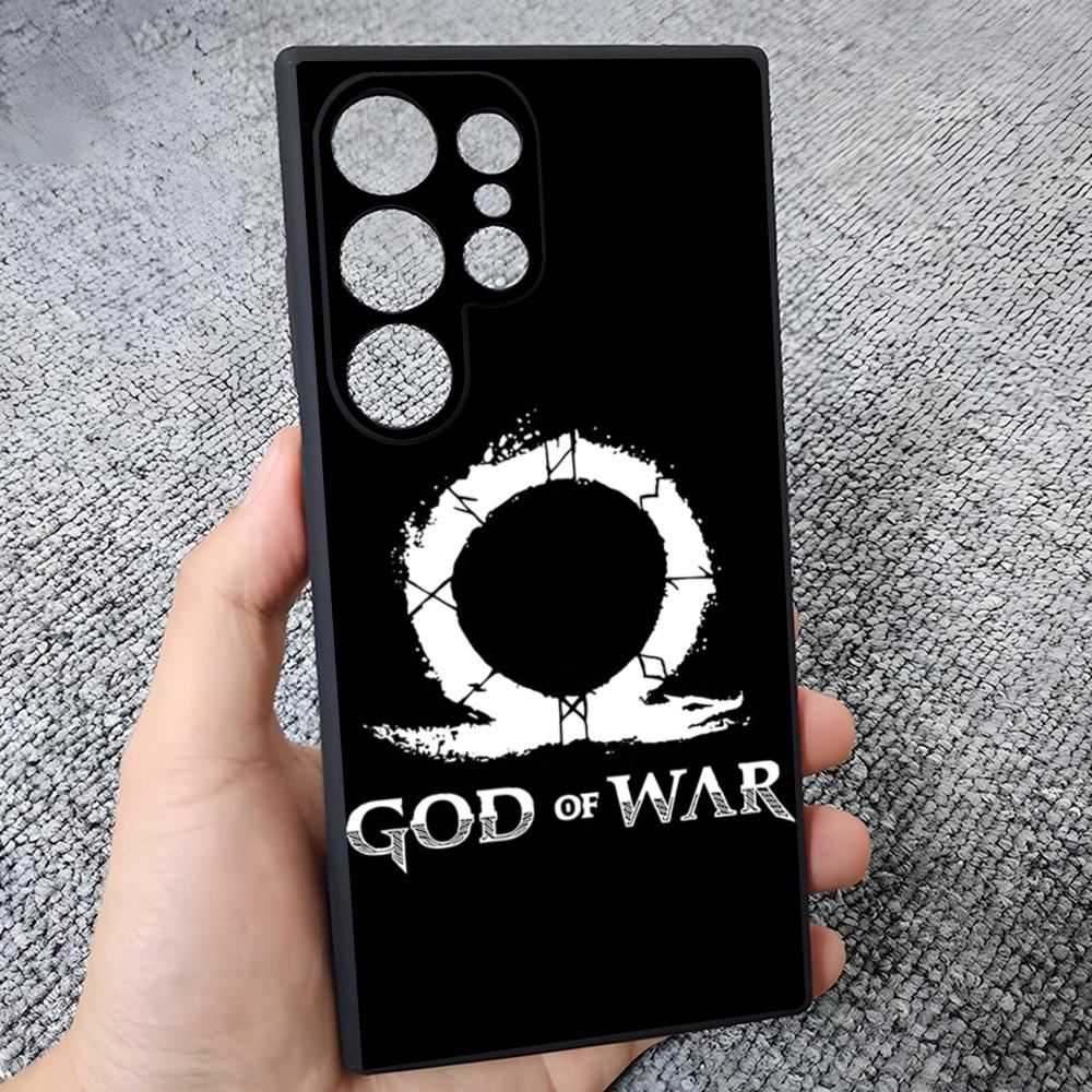 War God Kratos Phone Case For Samsung S25 Edge S24 S23 S22 S21 S20 Ultra Plus Fe Galaxy A54 A53 A34 A25 A16 Cover