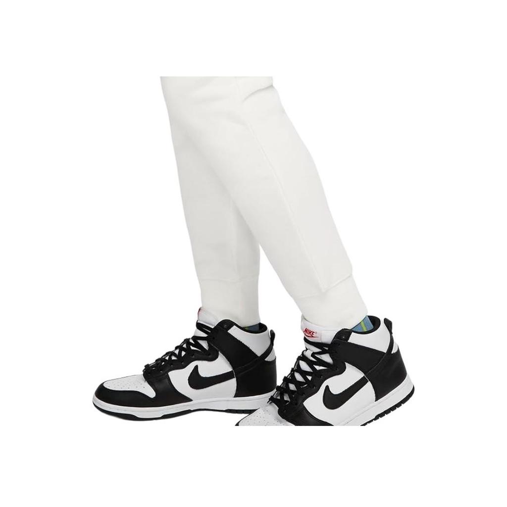 Nike Женские облегающие спортивные брюки с логотипом и высокой талией, белые DQ5689-133