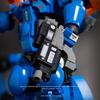JD124 Синий Меха-Боевой Молот Строительные Блоки Мотоцикл – Образовательная Модель-Игрушка DIY для Мальчиков