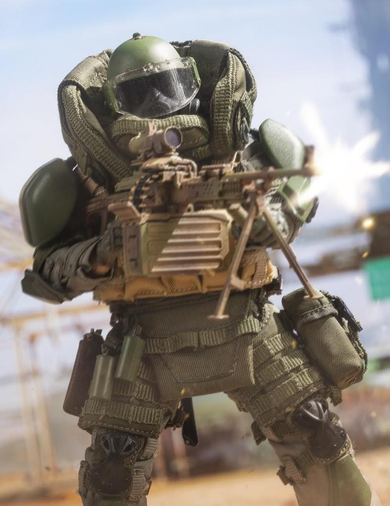 HiPlay HASUKI 1/12 Black Act Shield Soldier SA02 Movable Action Figure with Accessories Full Set