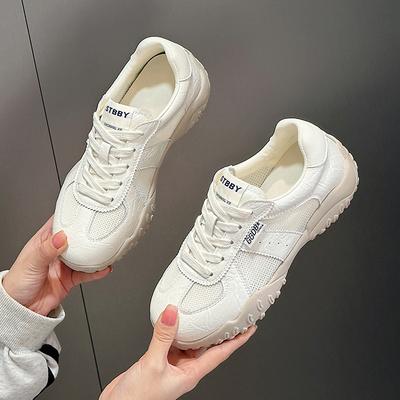 Ретро женские весенние новые удобные и универсальные дышащие спортивные и повседневные туфли