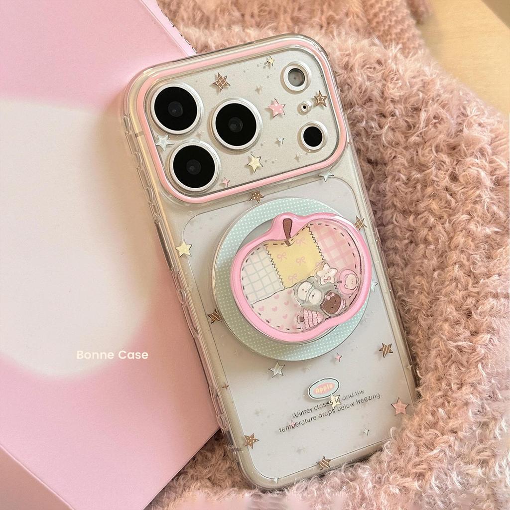 Креативный магнитный чехол для телефона Apple, совместимый с iPhone 16, iPhone 17 и iPhone 17 Pro Max
