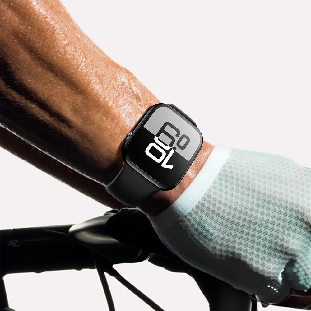Защитная пленка для корпуса Apple Watch 11 10 42 мм 46 мм Аксессуары Покрытие Жесткий ПК Бампер+Закаленное Стекло Чехол iWatch Серии 11