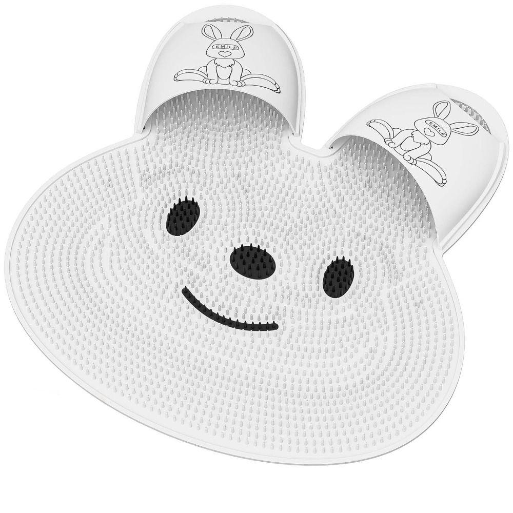 Милый массажный коврик для душа, креативный нескользящий коврик для ванной, коврик для мытья ног, инструмент для купания