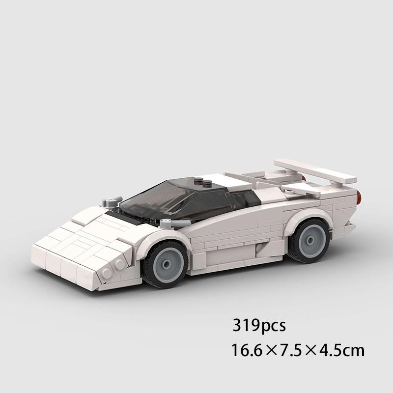 Moc City Speed Car Rally Sport Vehicle Racer ae86 M8 Модель Строительные блоки R34 Гоночный Супер Техника Кирпич Рождественский подарок