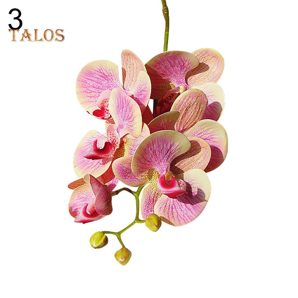 Мечтатель 1 шт. искусственный цветок бабочка орхидея гибкий сад DIY вечеринка свадебный домашний декор
