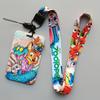 Zootopia Anime Card Holder, Bus & Metro Pass Case With Polyester Lanyard For Students