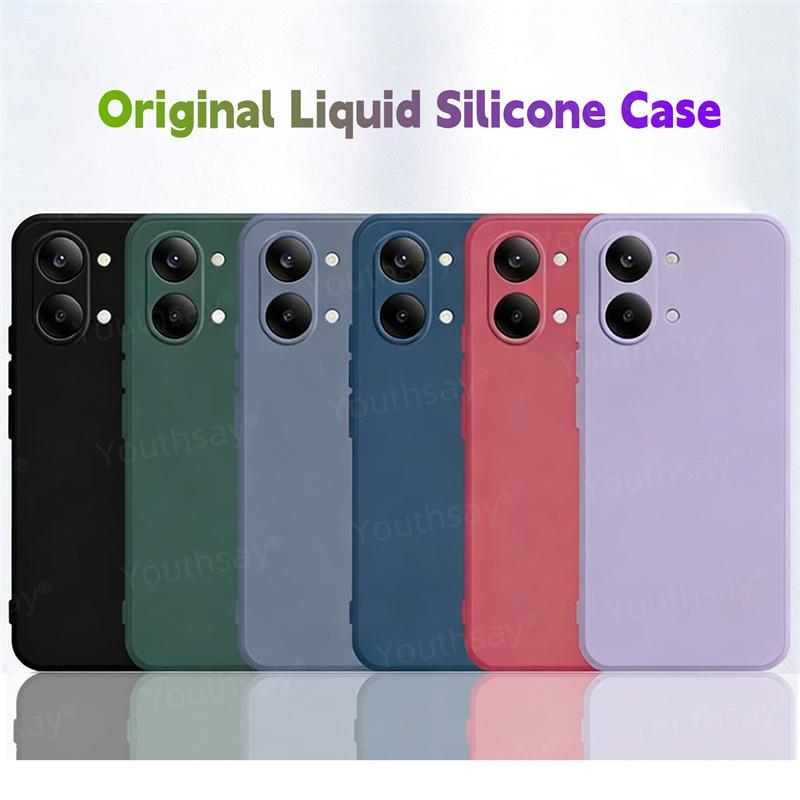 Чехол для Poco X8 Pro Max Чехол-бампер Poco X8 Pro Max Fundas Coque Мягкий оригинальный чехол для телефона из жидкого силикона для Poco X8 Pro Max