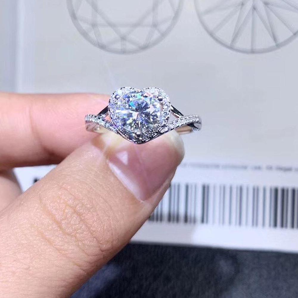 Новые кольца с сердечками для женщин, 2022, обручальные, свадебные, новые кольца, годовщина свадьбы, подарок любви, модные роскошные ювелирные изделия