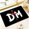D-DEPECHE MODE Floor Mat Bedroom Living Room Flannel Door Mat Non-Slip Home Decor