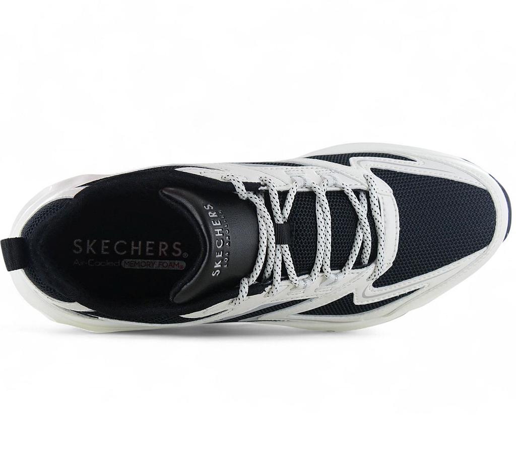Skechers Tres-Air Uno-Street Fl-Air - Women's Sneakers Shoes White-Black 177424-WBK ORIGINAL